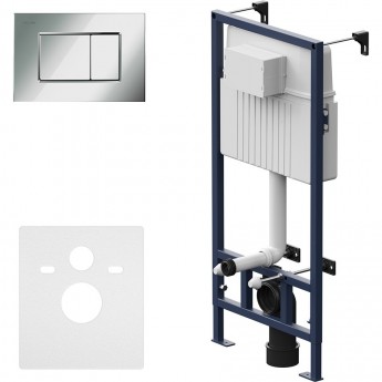 Инсталляция для подвесного унитаза с клавишей AM.PM