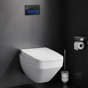Унитаз подвесной безободковый, с электронной крышкой-биде AM.PM INSPIRE 2.0